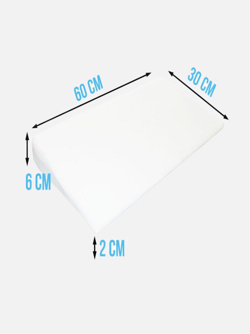 Plan incliné 15° déhoussables - Monsieur Bébé Blanc - Kiabi