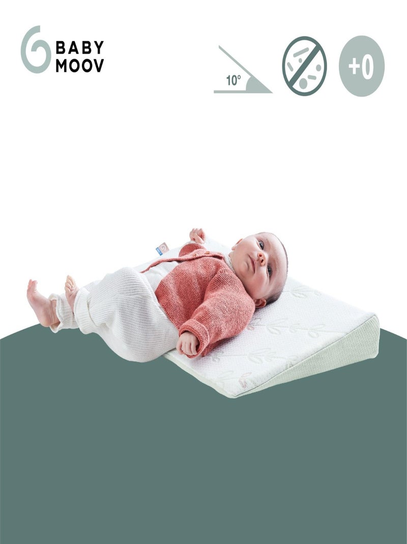 Plan incliné Bébé 60x35 cm Cosymat Antibactérien 'Babymoov' Blanc - Kiabi