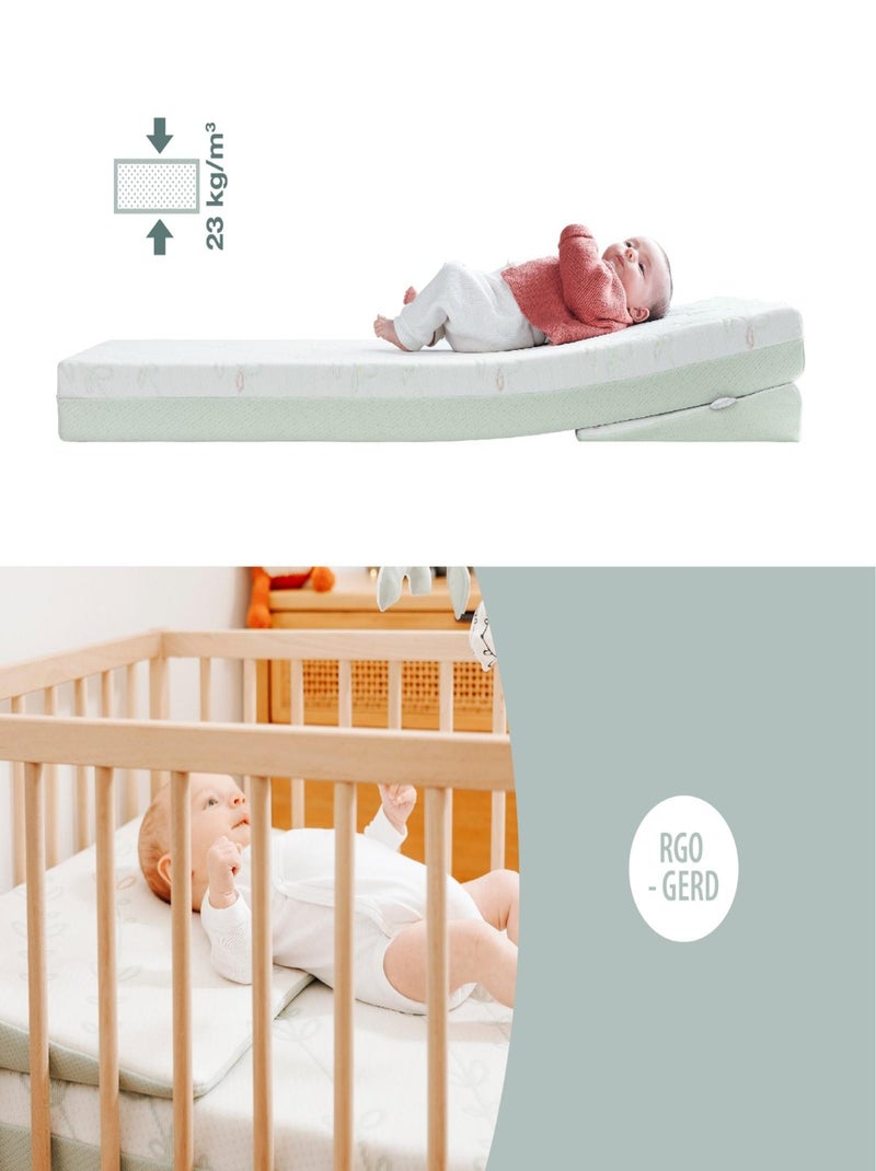 Plan incliné Bébé 60x35 cm Cosymat Antibactérien 'Babymoov' Blanc - Kiabi