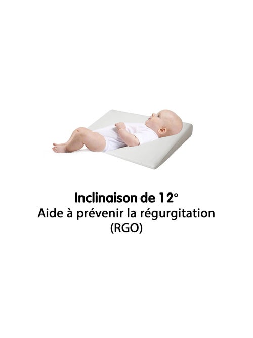 Plan incliné en éponge pour lit bébé - Babycalin - Kiabi Plan incliné en éponge pour lit bébé - Babycalin - Kiabi