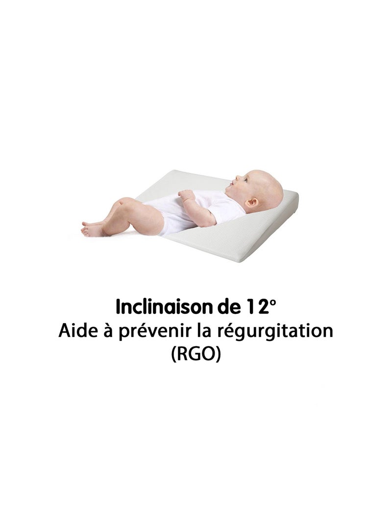 Plan incliné en éponge pour lit bébé - Babycalin Blanc - Kiabi