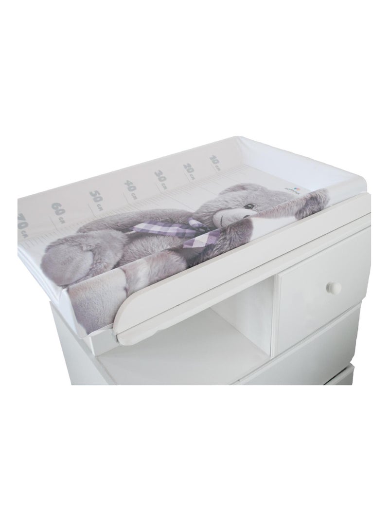 Plan langer et matelas intégré Little bear Blanc - Kiabi
