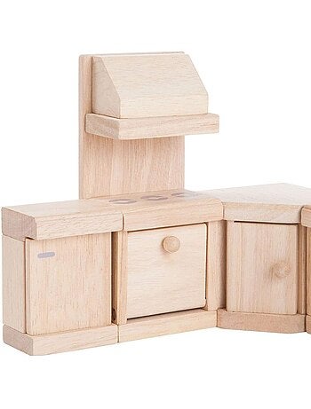 Plan Toys - Cuisine en bois naturel