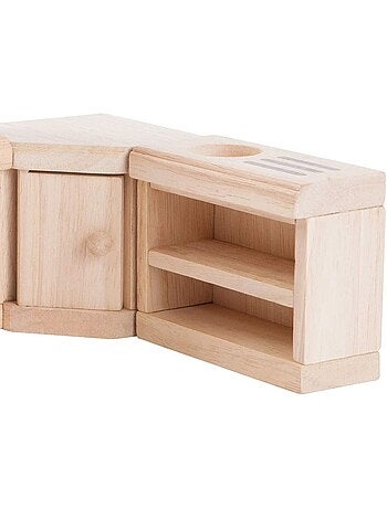Plan Toys - Cuisine en bois naturel