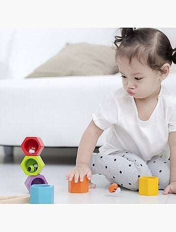 Plan Toys - Jeu de pince Nids d'abeilles