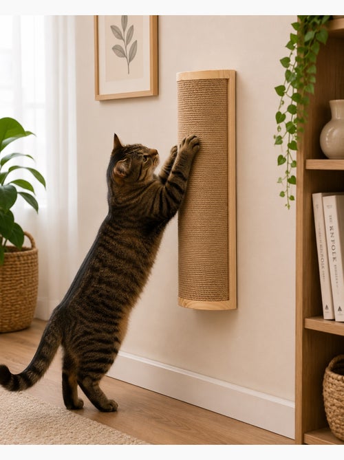 Planche a griffer murale Salem Griffoir pour chat 50cm - Kiabi