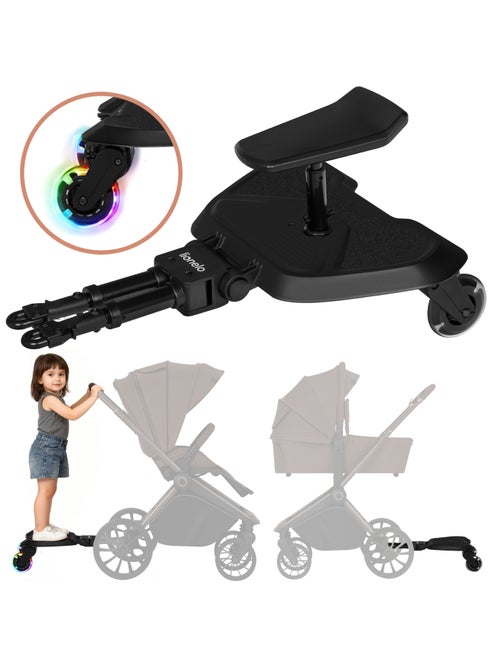 Planche à roulettes pour poussette - LIONELO Buggyboard - Universelle - Avec siège - Kiabi Planche à roulettes pour poussette - LIONELO Buggyboard - Universelle - Avec siège - Kiabi