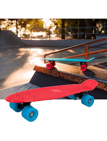 Planche à roulettes pvc 55 cm