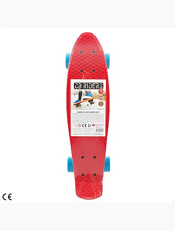 Planche à roulettes pvc 55 cm
