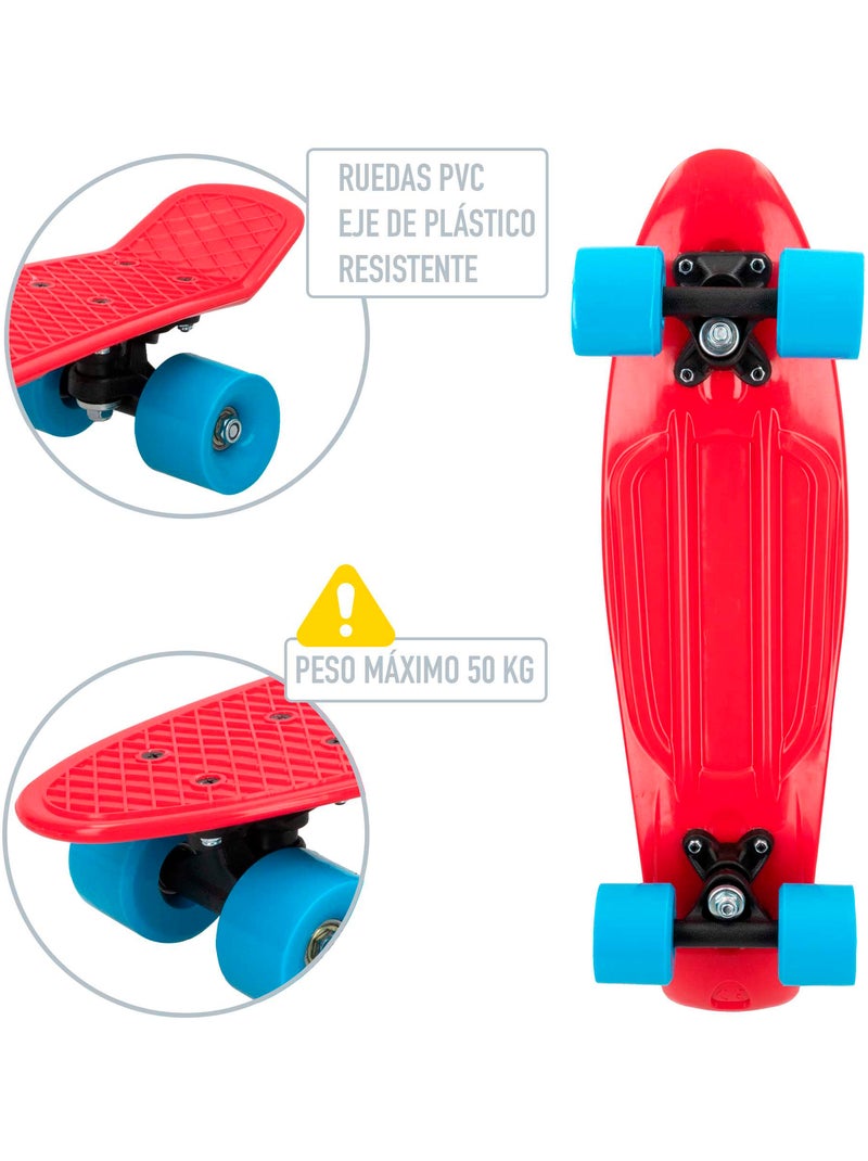 Planche à roulettes pvc 55 cm N/A - Kiabi