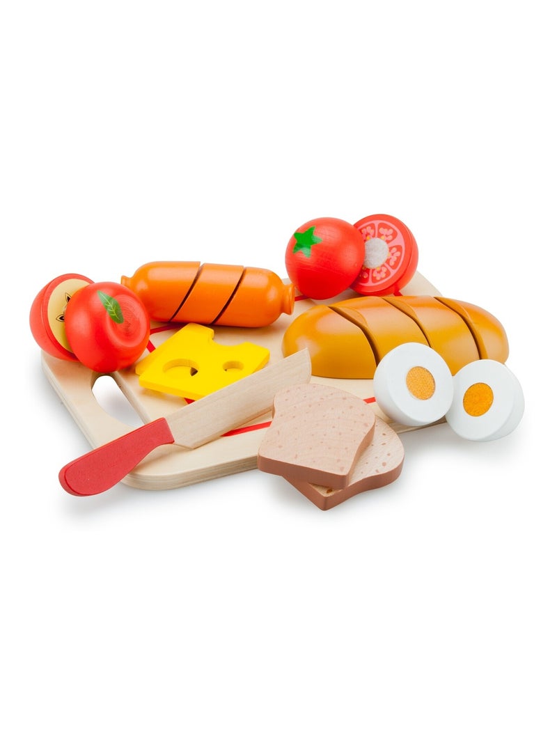 Planche d'aliments en bois à découper Beige - Kiabi