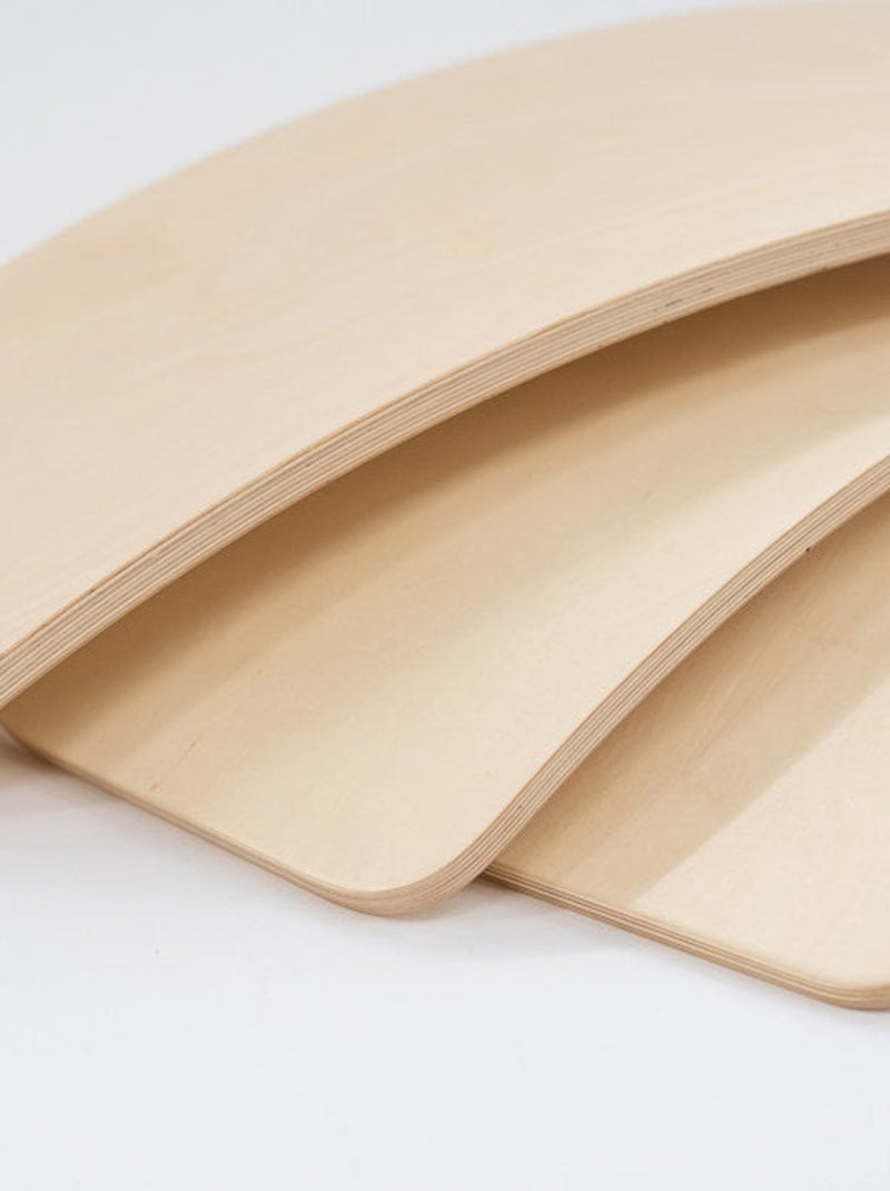 Planche d'équilibre enfant Taille M Bois naturel - Kiabi