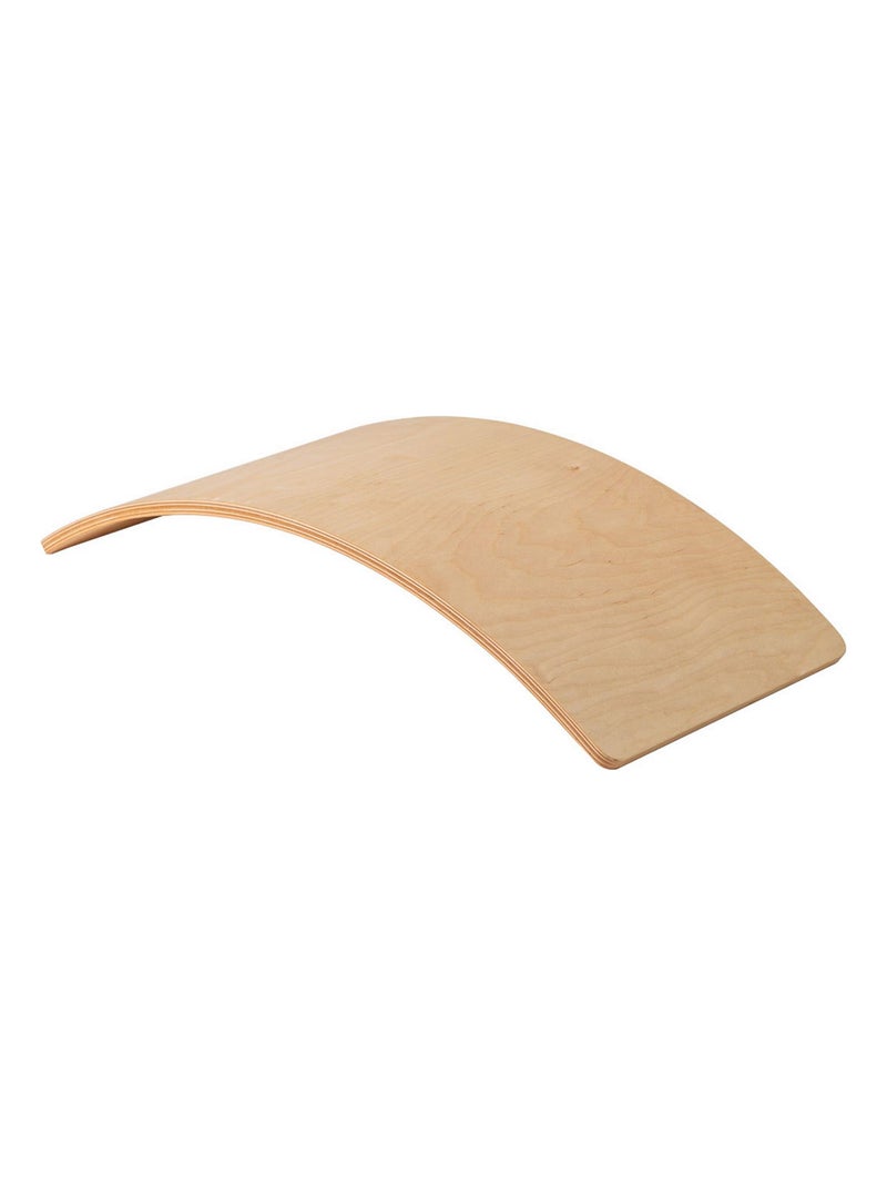 Planche D'équilibre pour Enfants 64x30cm Planche Balancer Montessori, Balance Board Beige - Kiabi