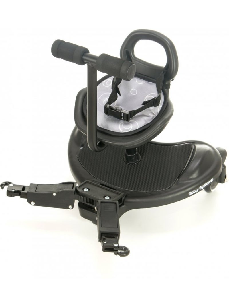 Planche poussette universelle siège enfant roues led 2-5 ans 20kg léger N/A - Kiabi