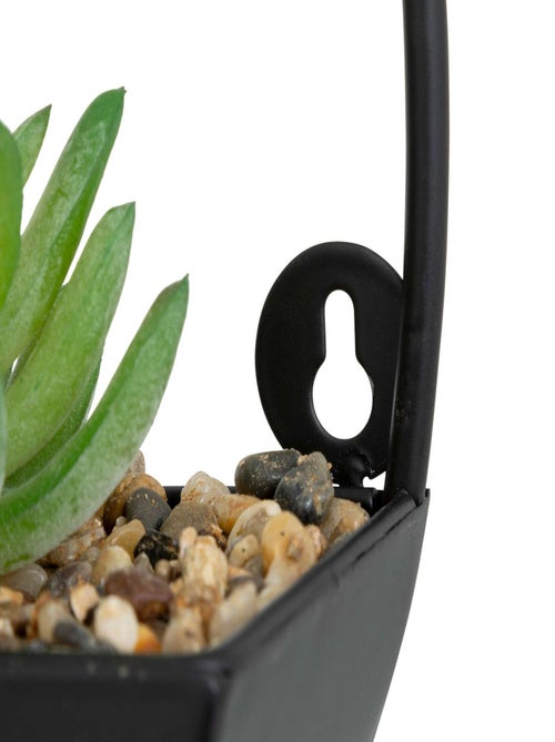 Plante artificielle à suspendre avec pot en métal IMY - Kiabi Plante artificielle à suspendre avec pot en métal IMY - Kiabi