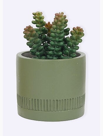 Plante artificielle Arty + pot coloré