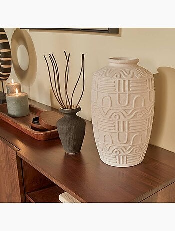 Plante artificielle avec vase nyer
