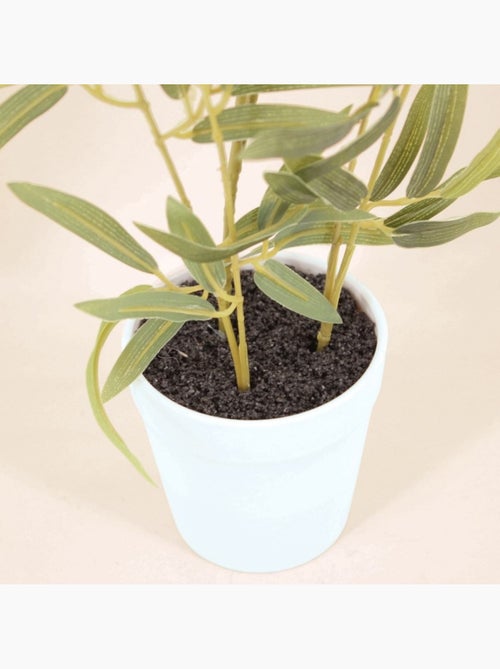 Plante artificielle Bambou + pot effet béton - AFIBEL - Kiabi Plante artificielle Bambou + pot effet béton - AFIBEL - Kiabi