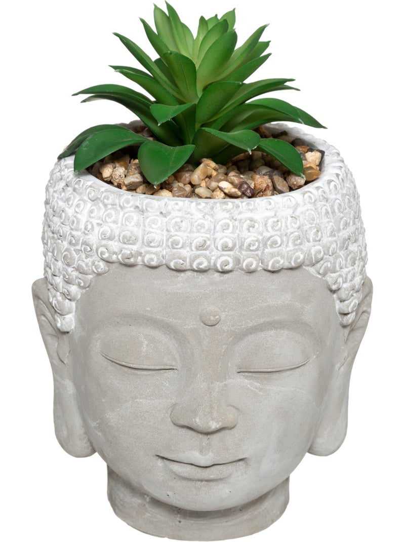 Plante artificielle BOUDDHA Blanc - Kiabi