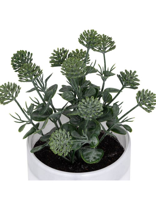 Plante artificielle en pot de verre - Kiabi