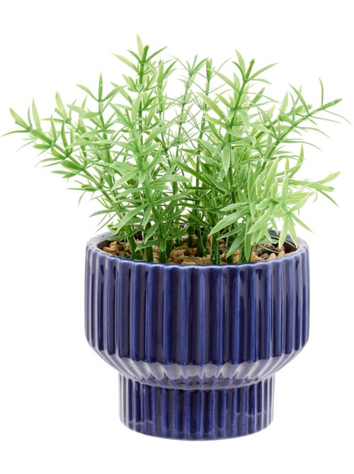 Plante artificielle en pot dolomite NIPPO - Kiabi
