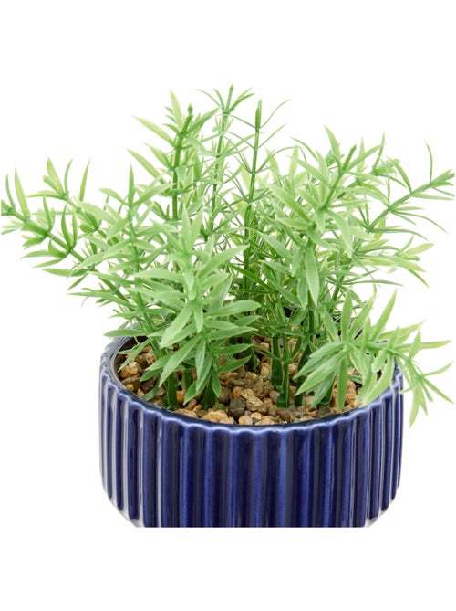 Plante artificielle en pot dolomite NIPPO - Kiabi