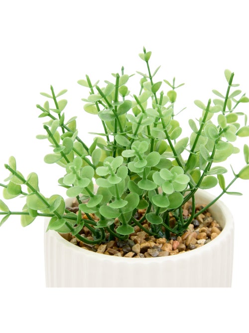 Plante artificielle en pot dolomite NIPPO - Kiabi
