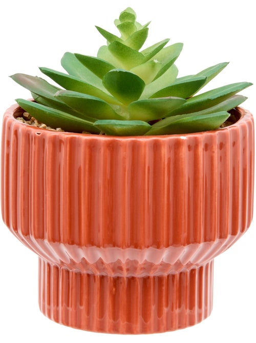 Plante artificielle en pot dolomite NIPPO - Kiabi