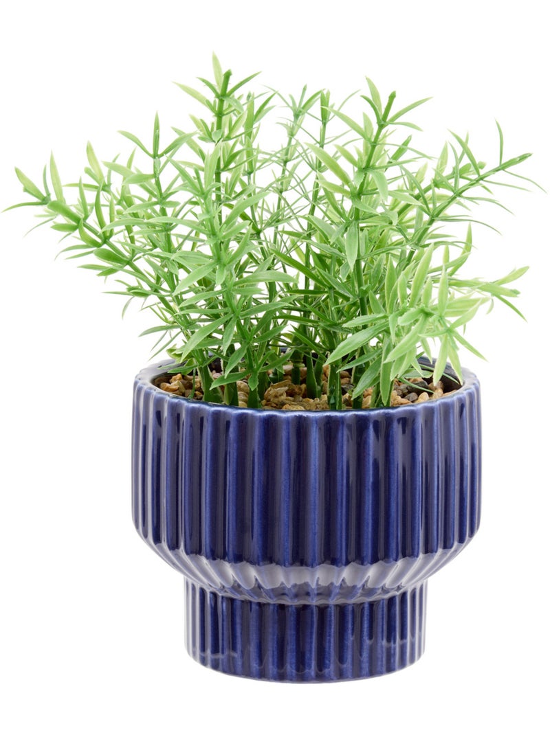 Plante artificielle en pot dolomite NIPPO Rouge - Kiabi