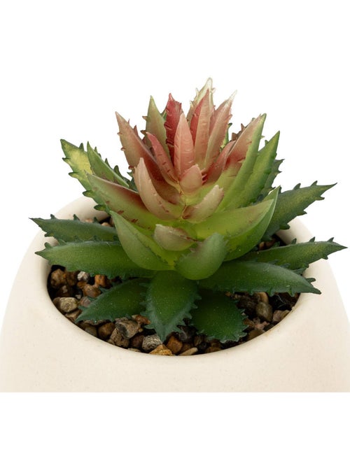 Plante artificielle en pot en céramique - Kiabi