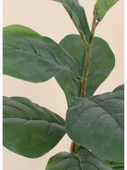 Plante artificielle Figuier lyre + pot - AFIBEL - Kiabi