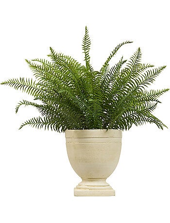 Plante artificielle Fougère H80cm FLEUR DE ROSE