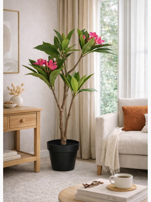 Plante artificielle frangipanier vif - Kiabi Plante artificielle frangipanier vif - Kiabi