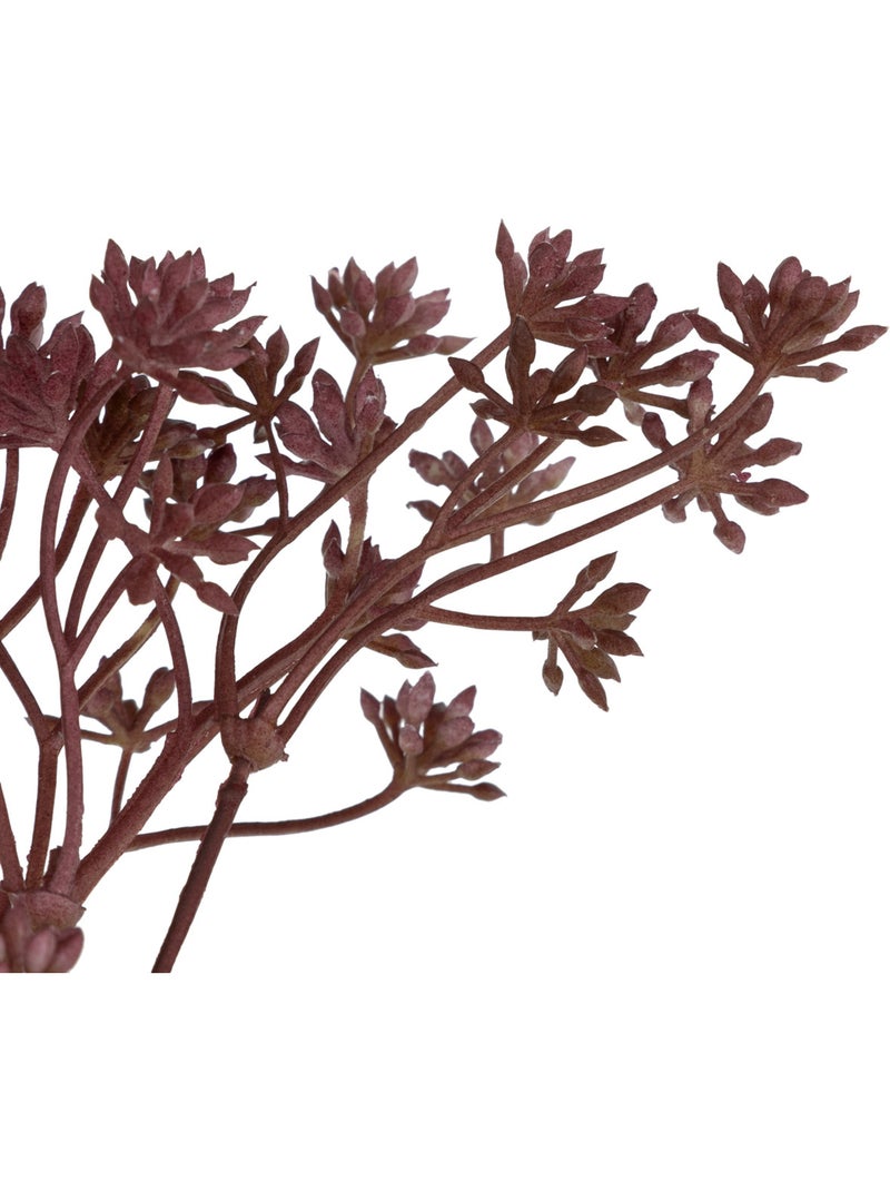 Plante artificielle JAMES Rouge foncé - Kiabi