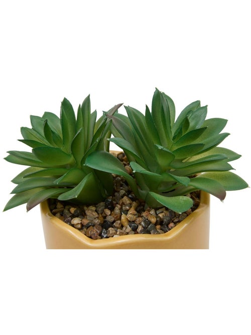 Plante artificielle petit format en pot céramique - Kiabi