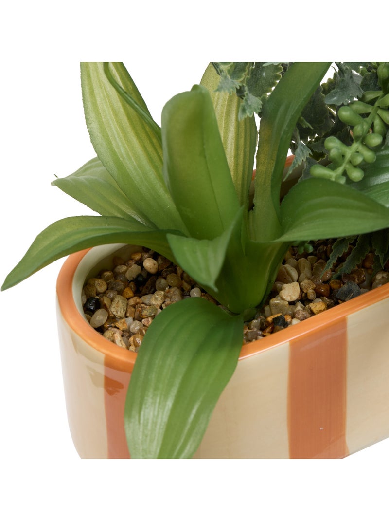 Plante artificielle POOL Orange - Kiabi