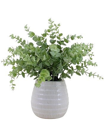 Plante artificielle pot céramique 26cm