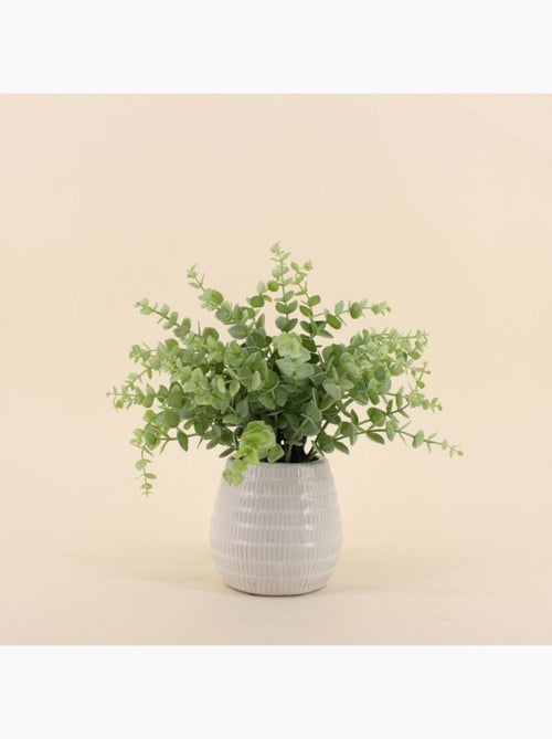 Plante artificielle pot céramique 26cm - Kiabi Plante artificielle pot céramique 26cm - Kiabi