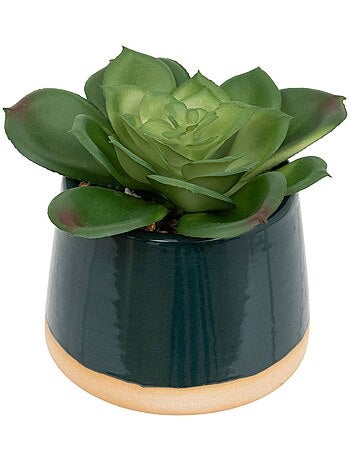 Plante artificielle, pot céramique BE VINTAGE