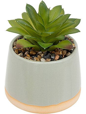 Plante artificielle, pot céramique BE VINTAGE