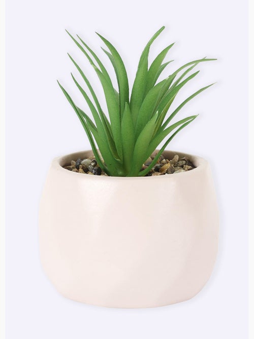 Plante artificielle + pot origami - AFIBEL - Kiabi