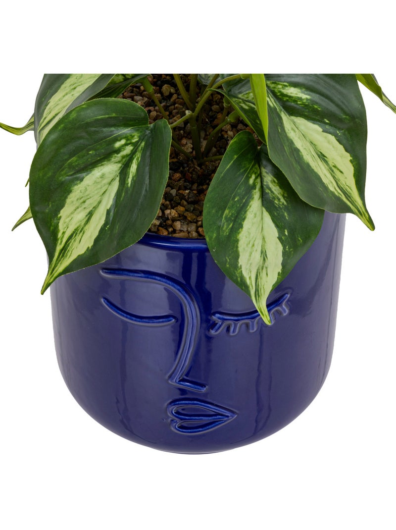 Plante artificielle SOLEYA Bleu marine - Kiabi