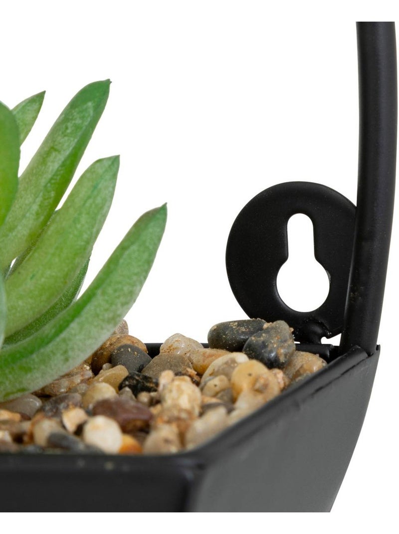 Plante artificielle suspendue IMY Noir - Kiabi
