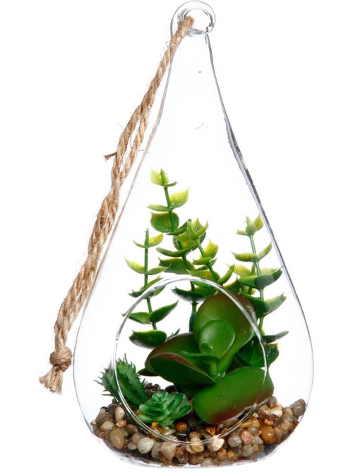 Plante artificielle suspendue MASAKO - Kiabi