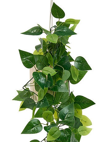 Plante artificielle suspendue pot céramique POOL