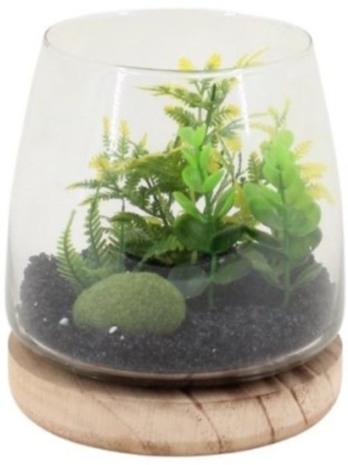 Plante artificielle terrarium 16x13,5cm - Kiabi Plante artificielle terrarium 16x13,5cm - Kiabi