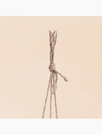 Plante artificielle tombante pot en papier maché 68cm