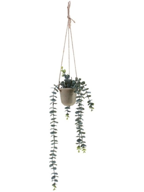 Plante artificielle tombante pot en papier maché 68cm - Kiabi Plante artificielle tombante pot en papier maché 68cm - Kiabi