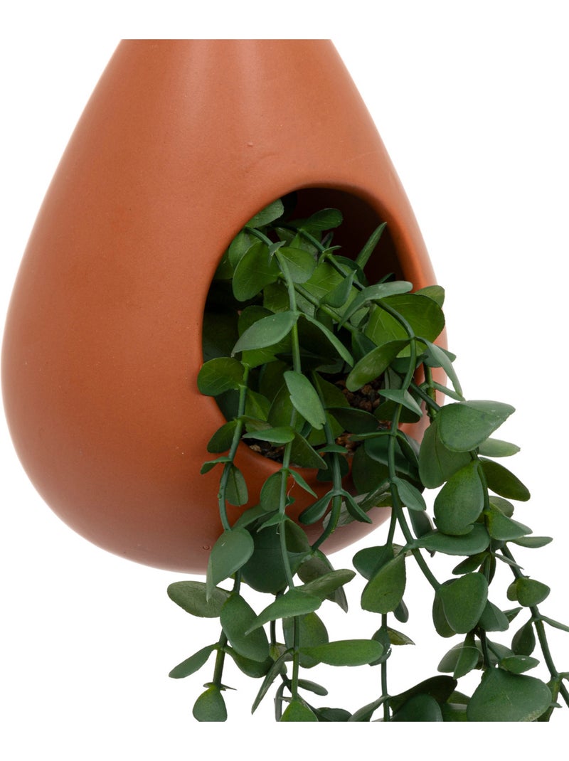 Plante suspendue goutte BE VINTAGE Marron caramel - Kiabi