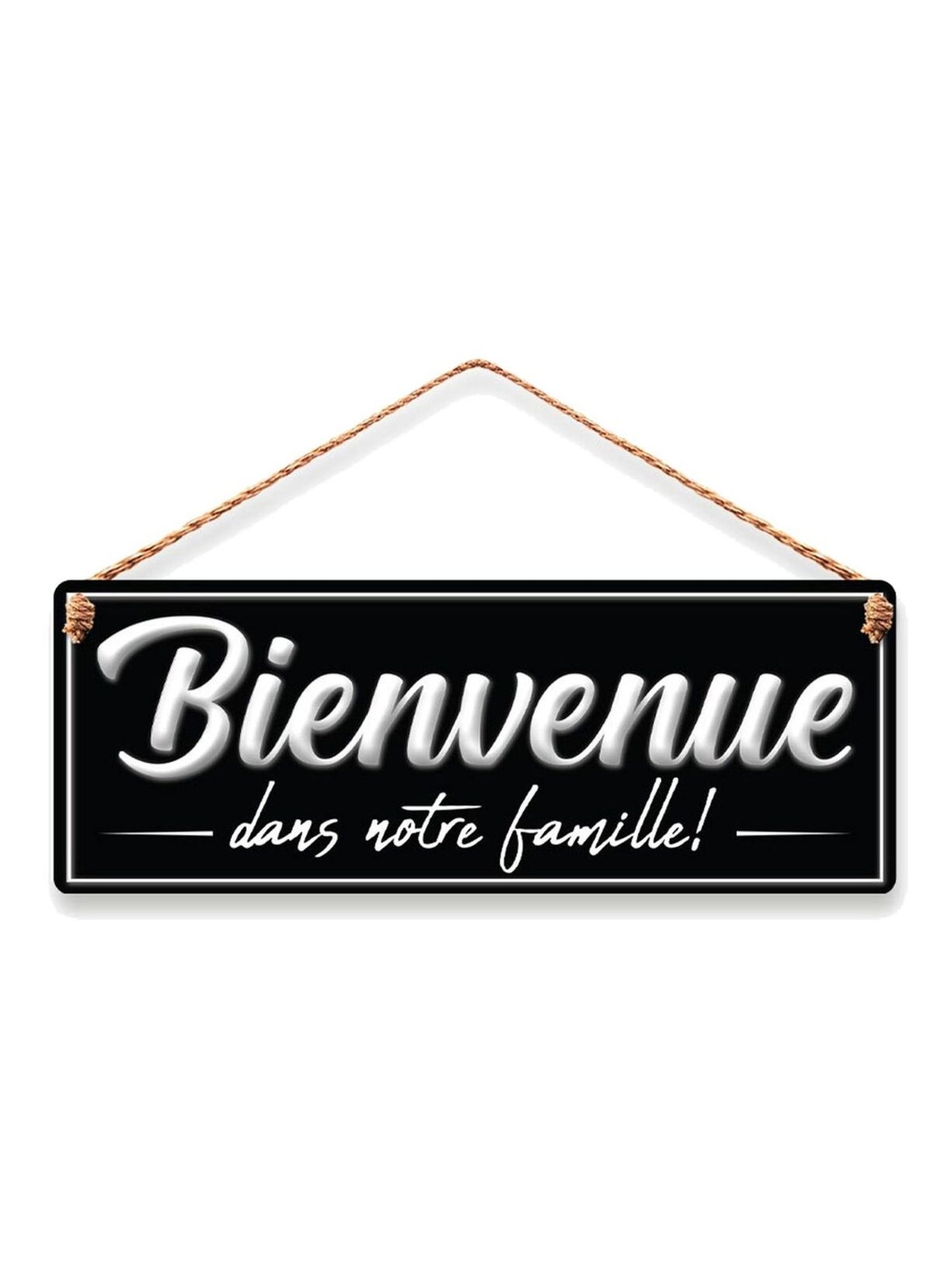 Enseigne de camping amusante en métal, décoration de terrain de camping - France